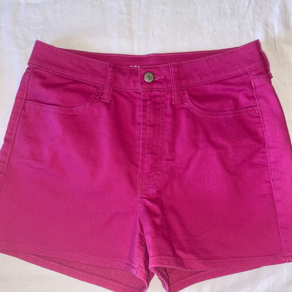 Old Navy Hot Pink Jean Shorts